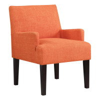 OSP Home Furnishings MST55-M5 Main Street Guest Chair in Tangerine Fabric